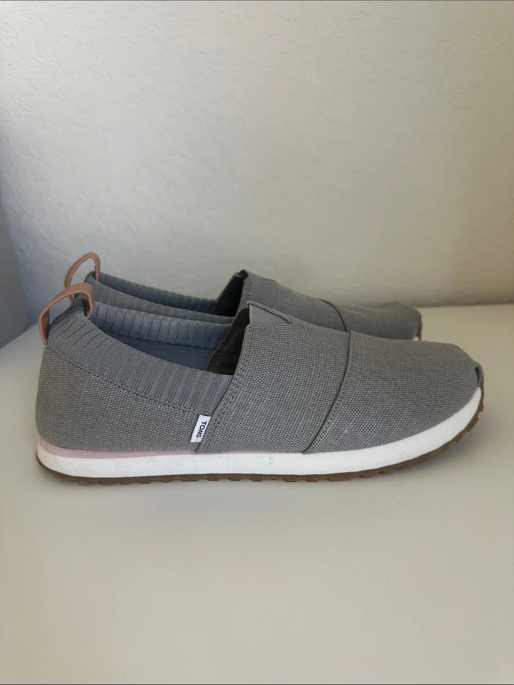 TOMS Grey Alpargata Resident